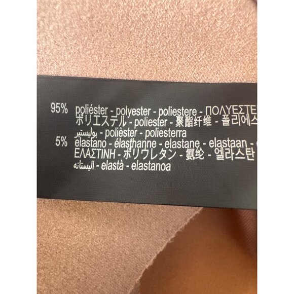 2/$30 ZARA Pink A-Line Mini XS Skirt With Belt Faux Suede - Picture 5 of 12